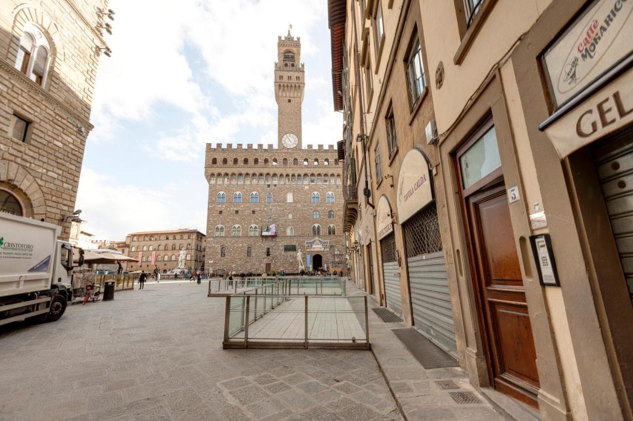Piazza Signoria View Lejlighed Firenze Eksteriør billede
